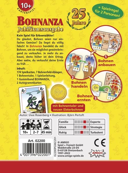 Amigo Spiele - Bohnanza, 25 Jahre Edition