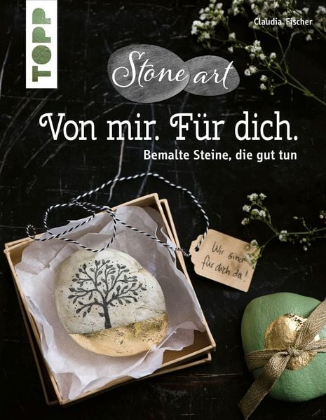 Produktbild: StoneArt - Von mir. F&uuml;r dich. Bemalte Steine, die gut tun. Kleine Unikate, die lieben Menschen eine Botschaft &uuml;bermitteln