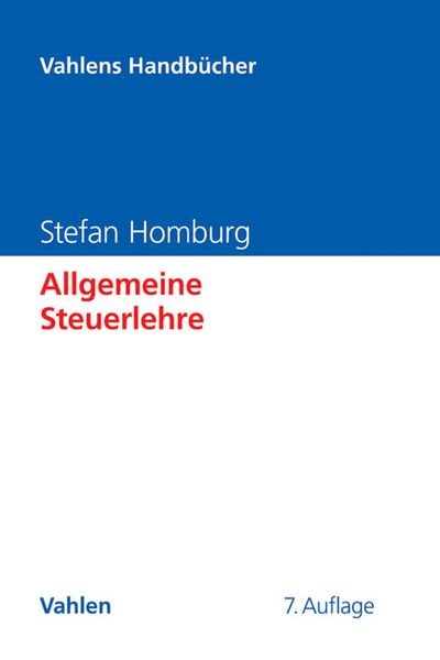 Produktbild: Allgemeine Steuerlehre