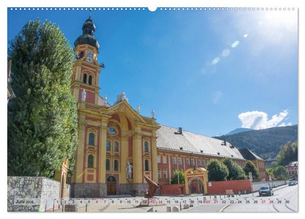 Produktbild: Innsbruck - Die Stadt im Herzen der Alpen (Wandkalender 2026 DIN A2 quer), CALVENDO Monatskalender