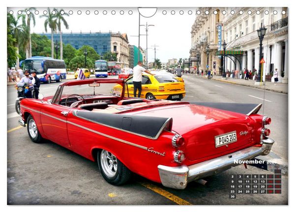 Produktbild: Dodge Coronet - Ein Traumcabrio in Kuba (Wandkalender 2026 DIN A4 quer), CALVENDO Monatskalender