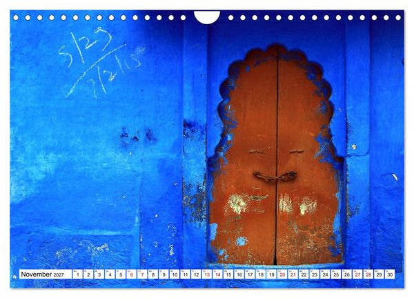 Produktbild: Farbenfrohes Indien (Wandkalender 2027 DIN A4 quer), CALVENDO Monatskalender