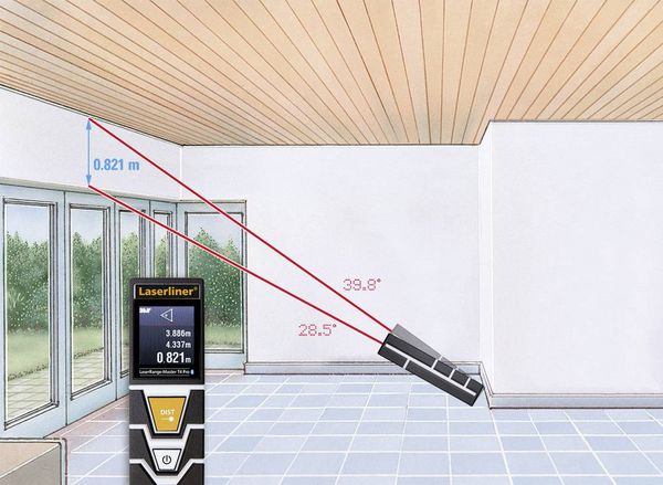 Produktbild: Laserliner LaserRange-Master T4 Pro Laser-Entfernungsmesser Bluetooth 40m
