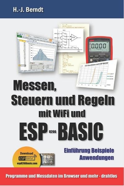 Produktbild: Messen, Steuern und Regeln mit WiFi und ESP-BASIC