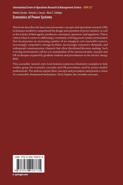 Produktbild: Economics of Power Systems
