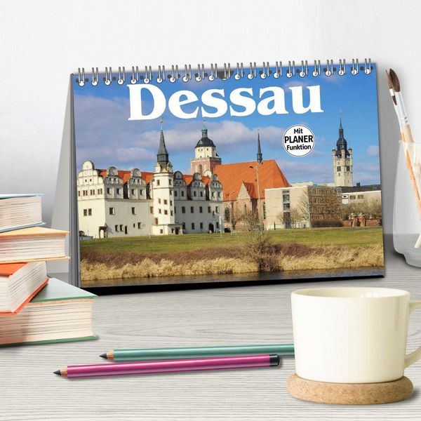 Produktbild: Dessau (Tischkalender 2026 DIN A5 quer), CALVENDO Monatskalender