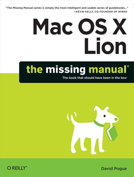 Produktbild: Mac OS X Lion: The Missing Manual