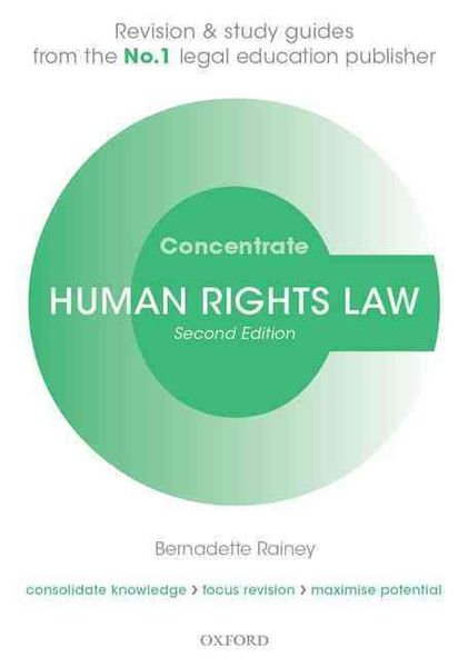 Produktbild: Rainey, B: Human Rights Law Concentrate
