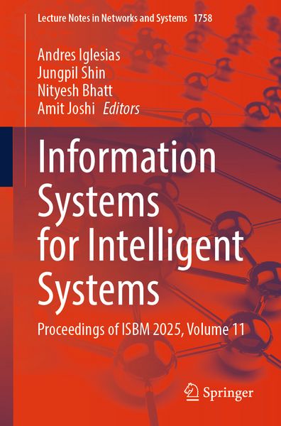 Produktbild: Information Systems for Intelligent Systems