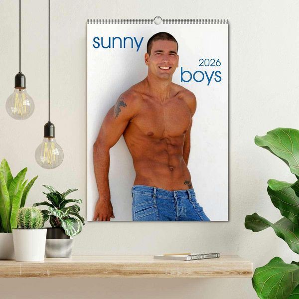 Produktbild: Sunny Boys (Wandkalender 2026 DIN A2 hoch), CALVENDO Monatskalender