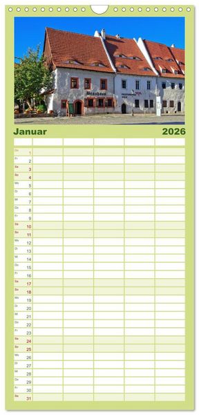 Produktbild: Familienplaner 2026 - Zwickau - Stadt an der Mulde mit 5 Spalten (Wandkalender, 21 x 45 cm) CALVENDO