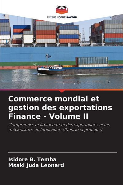 Produktbild: Commerce mondial et gestion des exportations Finance - Volume II