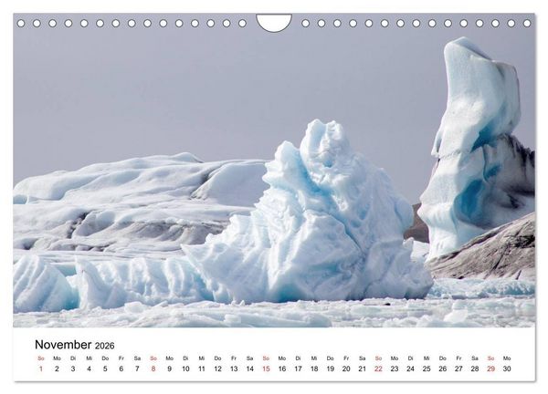 Produktbild: Island Natur pur (Wandkalender 2026 DIN A4 quer), CALVENDO Monatskalender