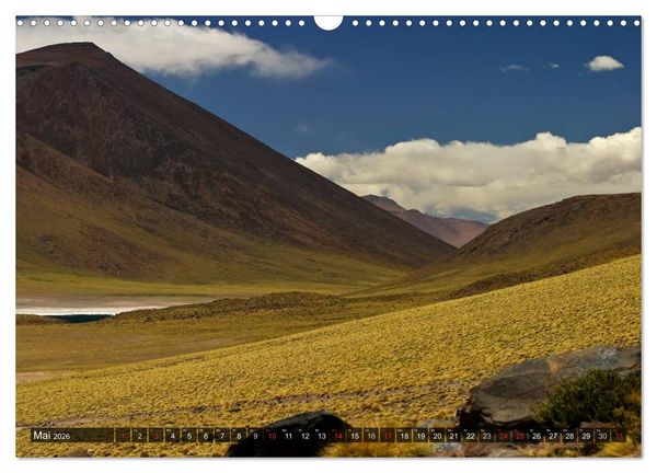 Produktbild: Atacama W&uuml;ste - Landschaften der Extreme (Wandkalender 2026 DIN A3 quer), CALVENDO Monatskalender