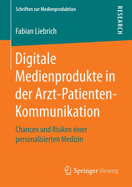 Produktbild: Digitale Medienprodukte in der Arzt-Patienten-Kommunikation