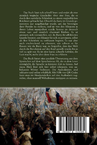 Produktbild: La Vida de Jeanne B&eacute;cu, Comtesse du Barry De Criada a Madame