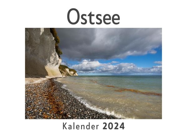 Produktbild: Ostsee (Wandkalender 2024, Kalender DIN A4 quer, Monatskalender im Querformat mit Kalendarium, Das perfekte Geschenk)