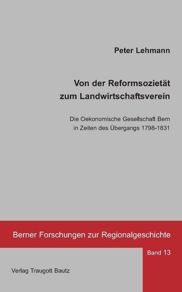 Produktbild: Von der Reformsoziet&auml;t zum Landwirtschaftsverein