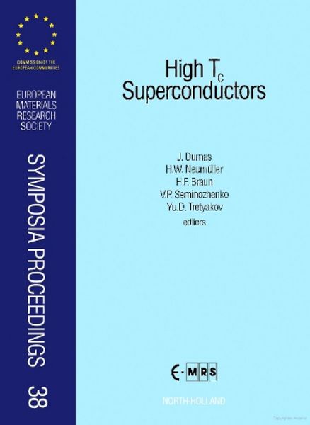 Produktbild: High Tc Superconductors