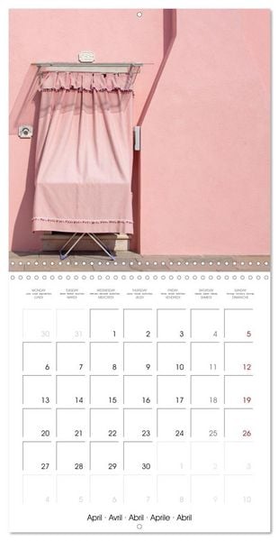Produktbild: Doors of Burano (Wall Calendar 2026 12 &times; 12 Inch) CALVENDO 12 Month Wall Calendar