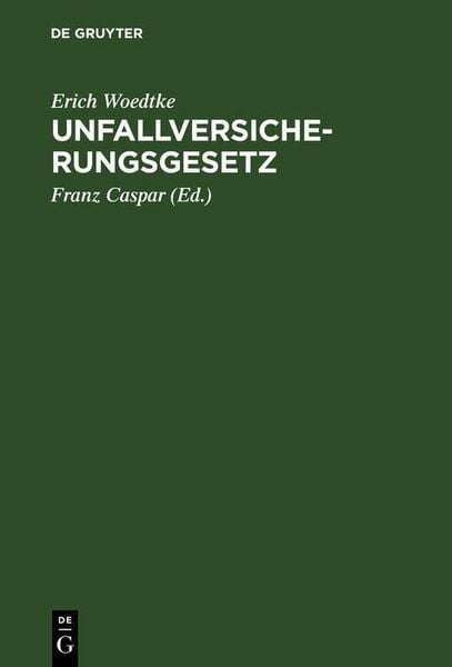 Produktbild: Unfallversicherungsgesetz