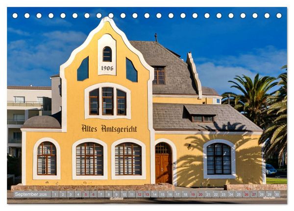 Produktbild: Namibia - Von Nord nach S&uuml;d (Tischkalender 2026 DIN A5 quer), CALVENDO Monatskalender