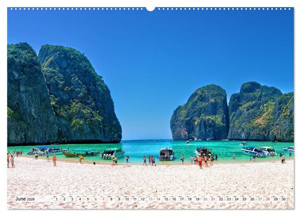 Produktbild: Magical Thailand (High Quality Premium Wall Calendar 2026 DIN A2 landscape),CALVENDO 12 Month Wall Calendar