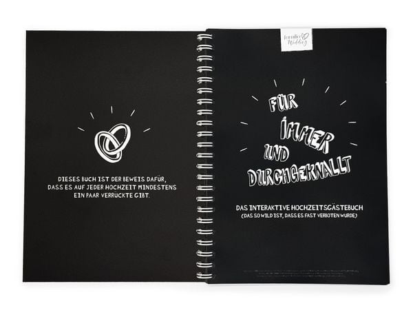Produktbild: Familiawedding DAS Crazy G&auml;stebuch zur Hochzeit