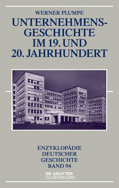 Produktbild: Unternehmensgeschichte im 19. und 20. Jahrhundert