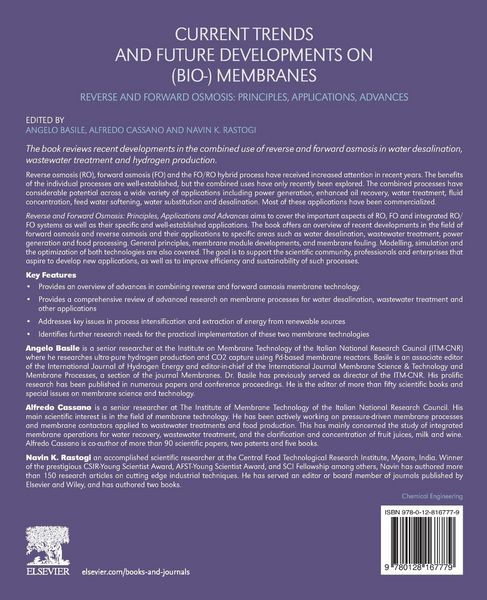 Produktbild: Current Trends and Future Developments on (Bio-) Membranes