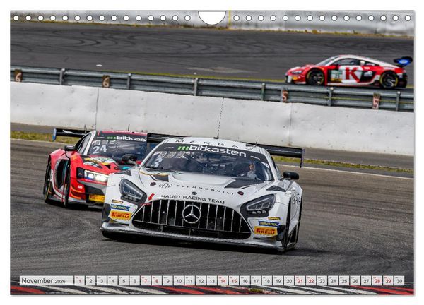 Produktbild: Schwaben Pfeile - STARS beim GT MASTERS (Wandkalender 2026 DIN A4 quer), CALVENDO Monatskalender