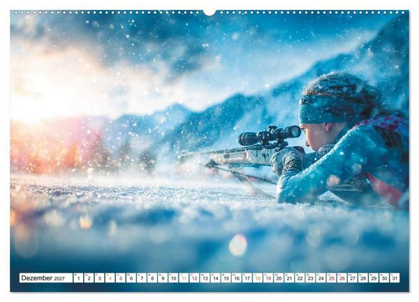 Produktbild: Winterwelten (hochwertiger Premium Wandkalender 2027 DIN A2 quer), Kunstdruck in Hochglanz