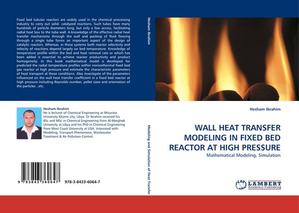 Produktbild: Wall Heat Transfer Modeling in Fixed Bed Reactor At High Pressure