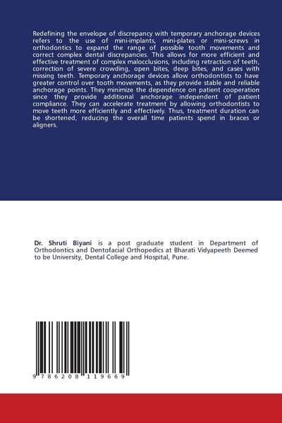 Produktbild: Redefining the Envelope of Discrepancy with Temporary Anchorage Device