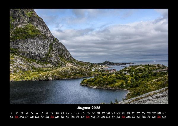 Produktbild: Bergige Welten 2026 Fotokalender DIN A3