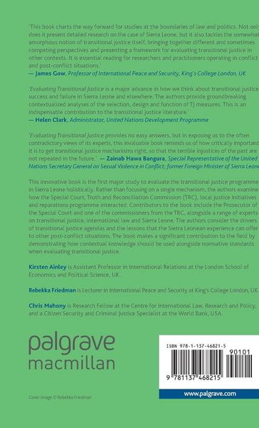 Produktbild: Evaluating Transitional Justice