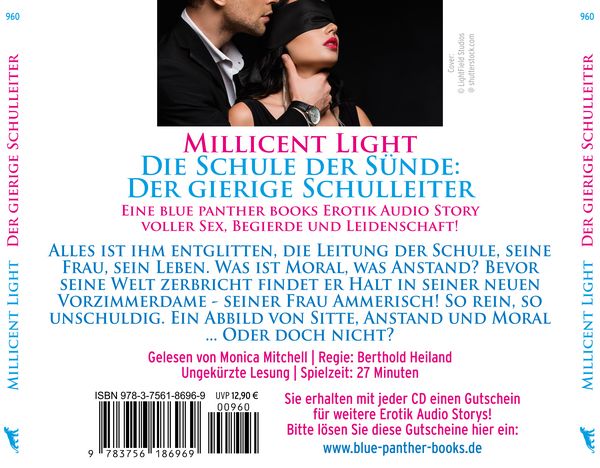 Produktbild: Die Schule der S&uuml;nde: Der gierige Schulleiter | Erotik Audio Story | Erotisches H&ouml;rbuch Audio-CD