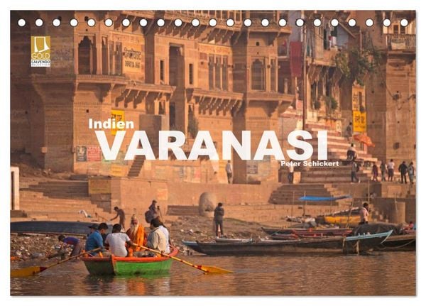 Produktbild: Indien - Varanasi (Tischkalender 2026 DIN A5 quer), CALVENDO Monatskalender