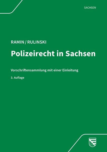 Produktbild: Polizeirecht in Sachsen