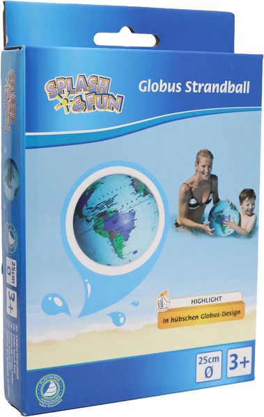 Produktbild: Splash & Fun Strandball 'Globus'