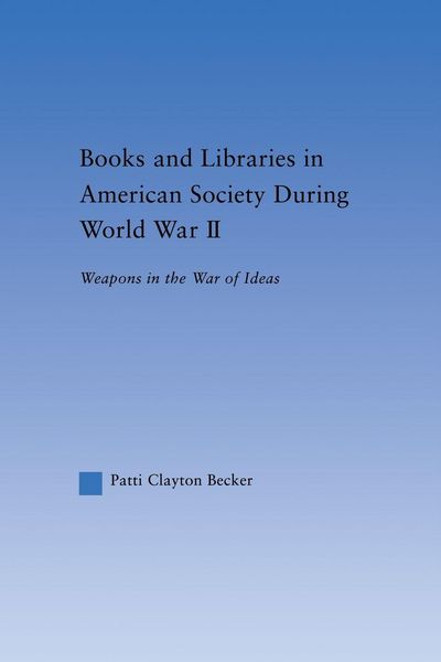 Produktbild: Books and Libraries in American Society during World War II