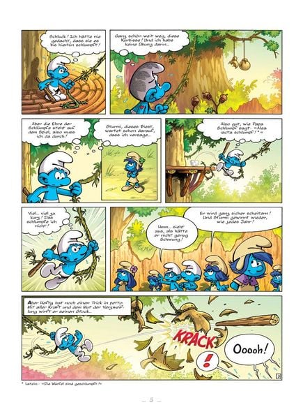 Produktbild: Die Schl&uuml;mpfe und das verlorene Dorf. Band 2