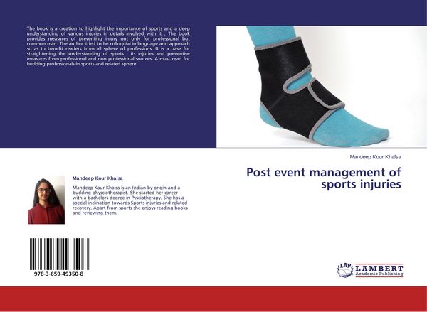 Produktbild: Post event management of sports injuries