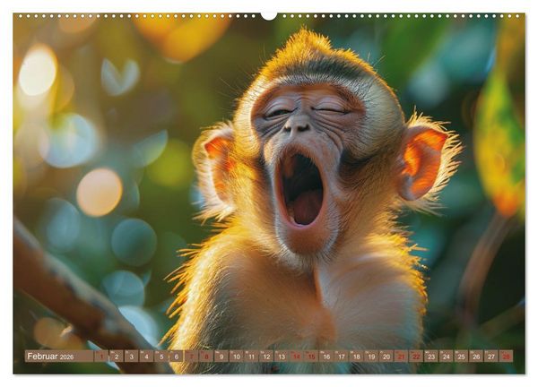 Produktbild: Ansteckend m&uuml;de! (hochwertiger Premium Wandkalender 2026 DIN A2 quer), Kunstdruck in Hochglanz