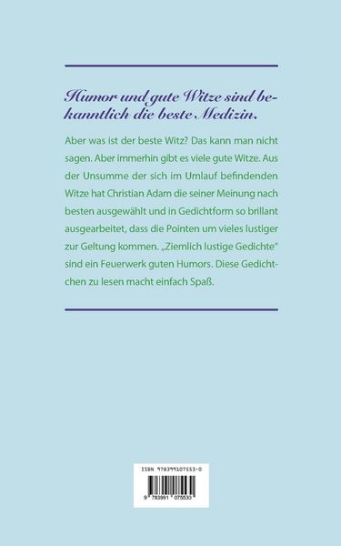 Produktbild: Ziemlich lustige Gedichte