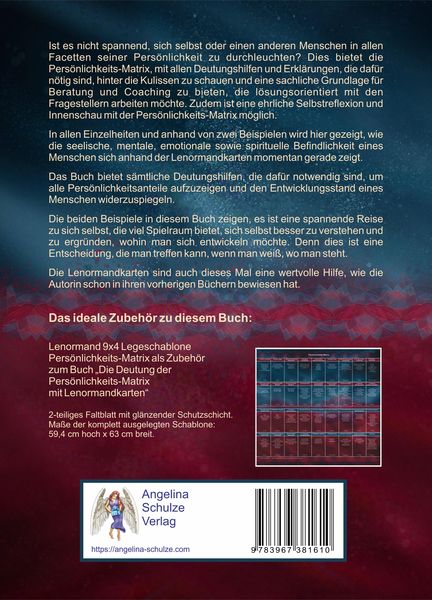 Produktbild: Die Deutung der Pers&ouml;nlichkeits-Matrix mit Lenormandkarten