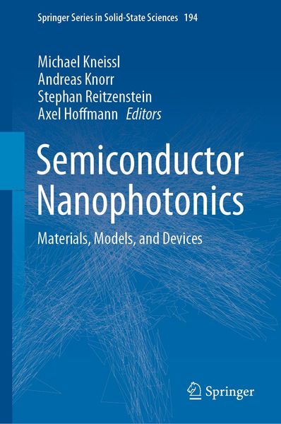 Produktbild: Semiconductor Nanophotonics