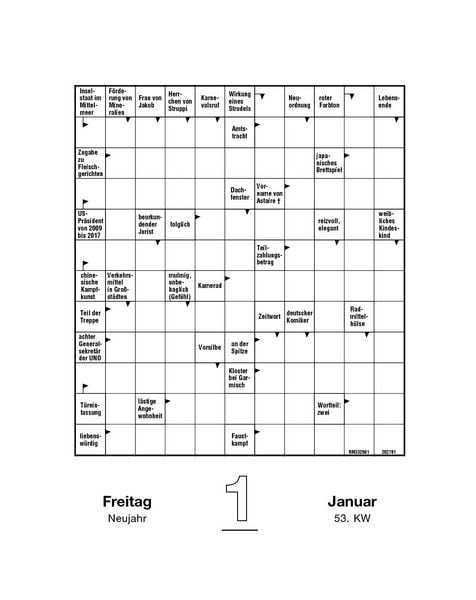 Produktbild: R&auml;tsel Abrei&szlig;kalender 2027