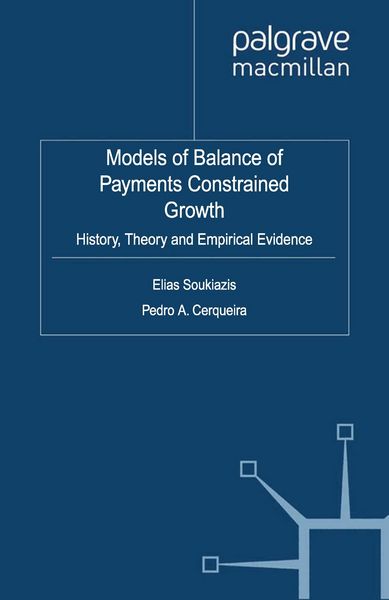 Produktbild: Models of Balance of Payments Constrained Growth