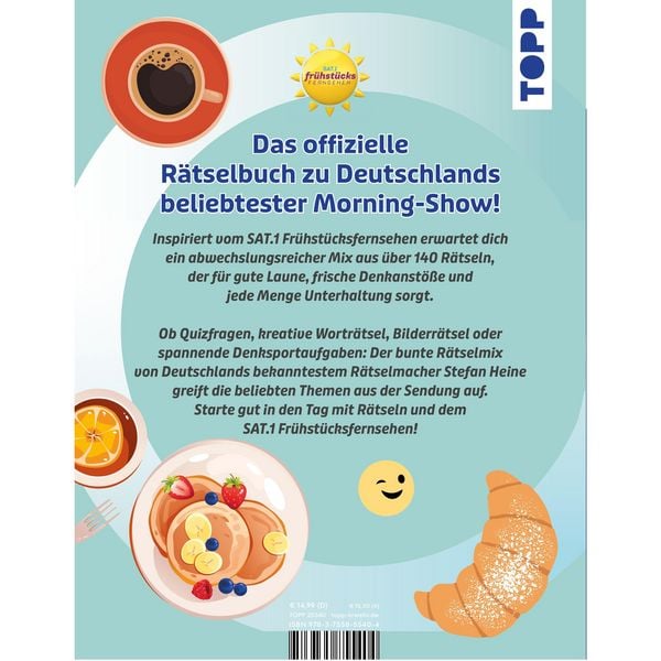 Produktbild: Das SAT.1-Fr&uuml;hst&uuml;cksfernsehen-R&auml;tselbuch